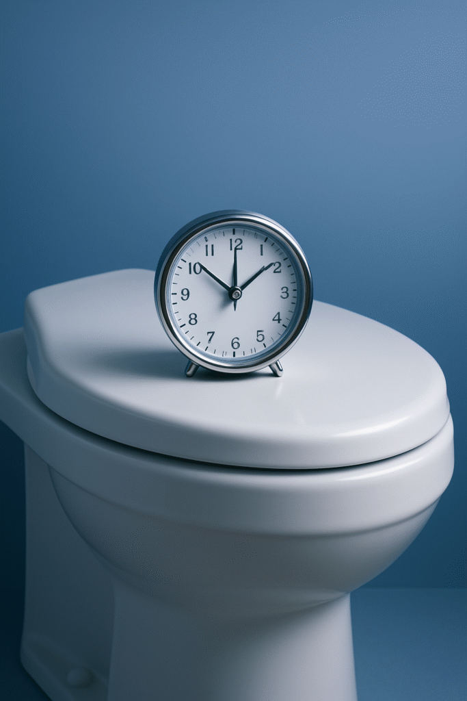 Evitar pasar más de 5 minutos en el baño después de la colocación de bandas hemorroidales