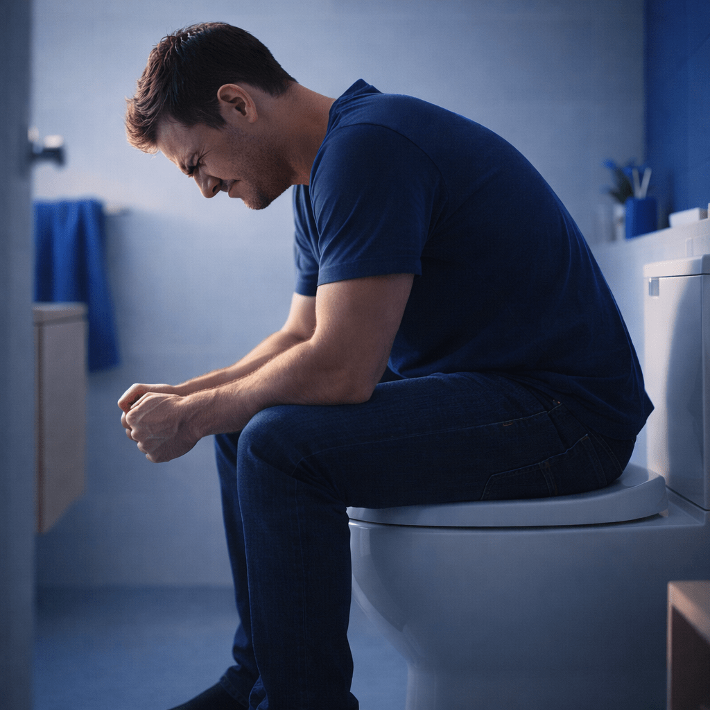 No normalices hacer esfuerzo y pujar para ir al baño